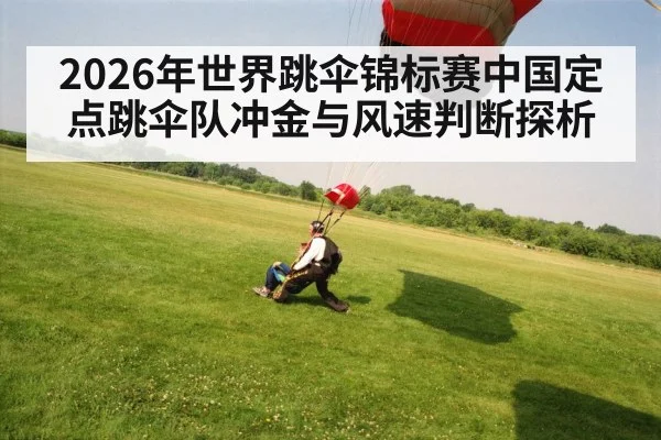 skydiver landing target